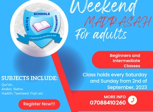 Weekend Adult Madrasah