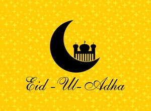 'Eidul-Adhaa in advance.