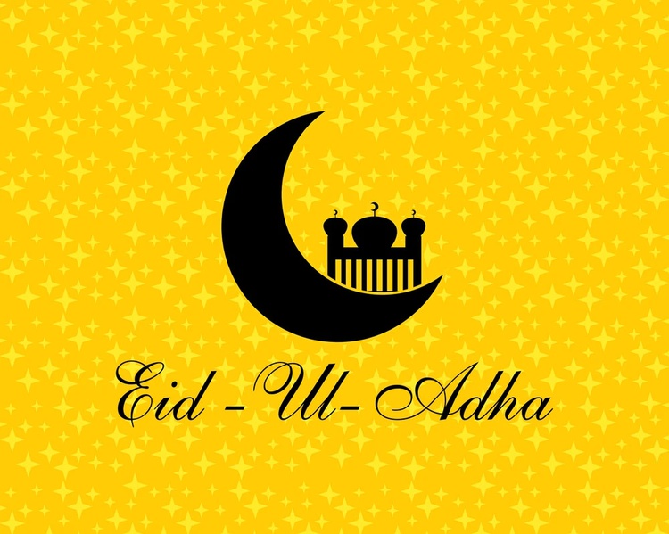 'Eidul-Adhaa in advance.