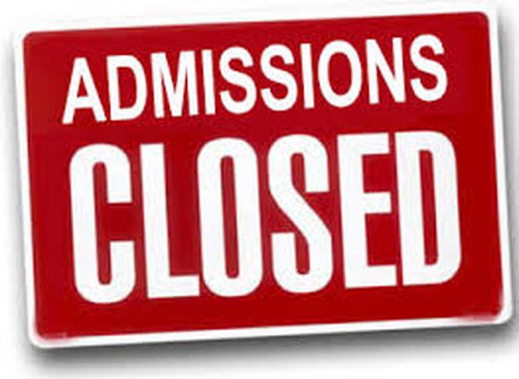 Admission Closed